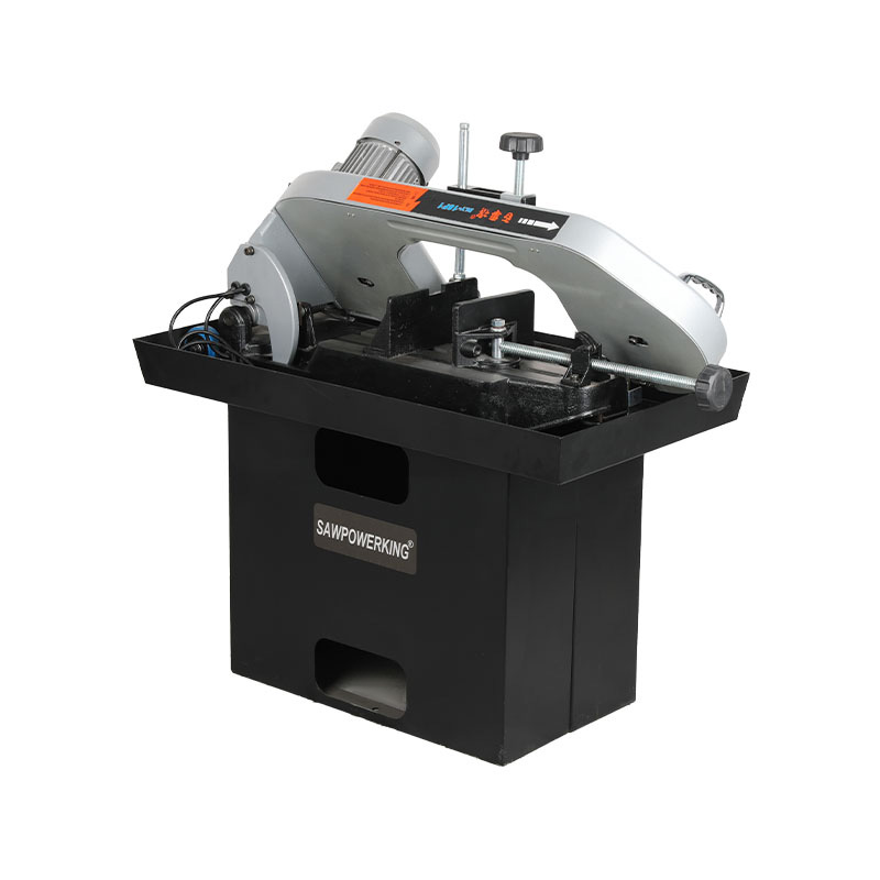DLY-18F2 7-Zoll-Horizontal-Elektro-Bandsäge mit Arbeitstisch